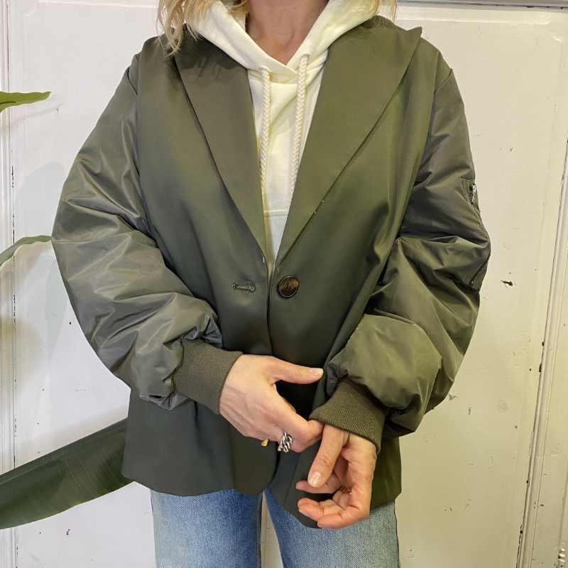 HAVEONE BOMBER JMA-I023 VERDE MILITARE