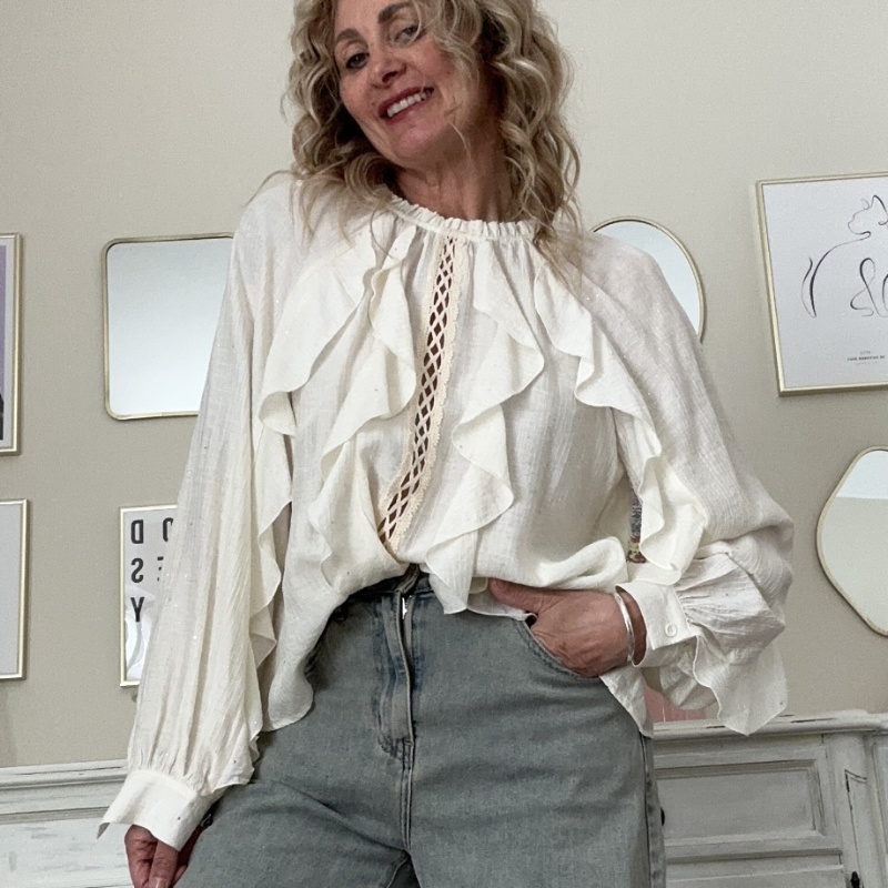 YOU DECIDE CAMICIA C10686 LATTE