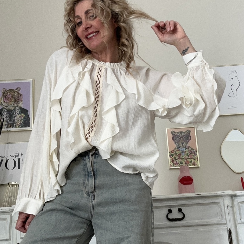 YOU DECIDE CAMICIA C10686 LATTE