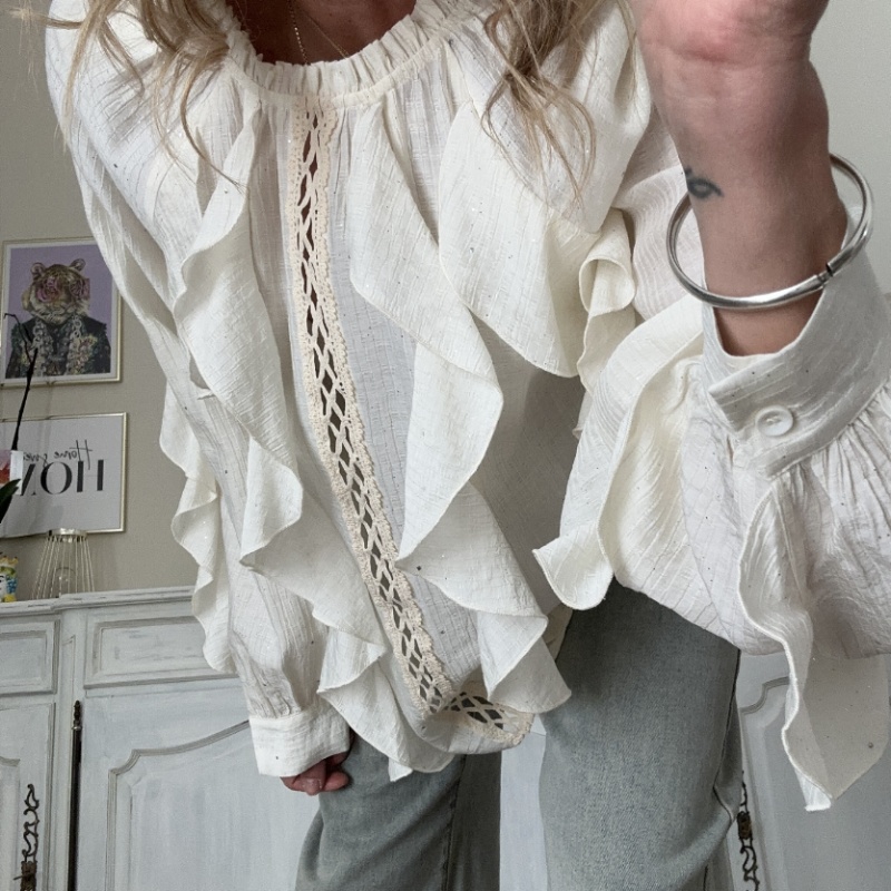 YOU DECIDE CAMICIA C10686 LATTE