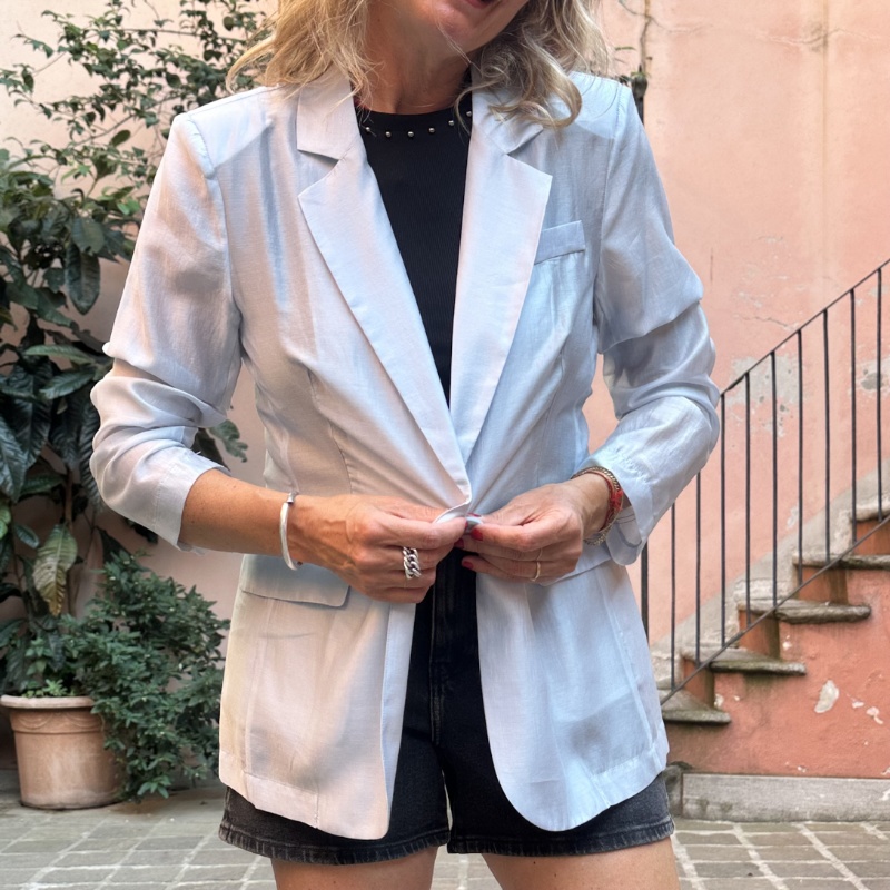 YOU DECIDE GIACCA 10629 AZZURRO