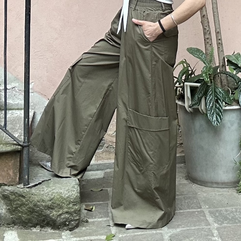 SOUVENIR PANTALONE F39X00072 VERDE MILITARE