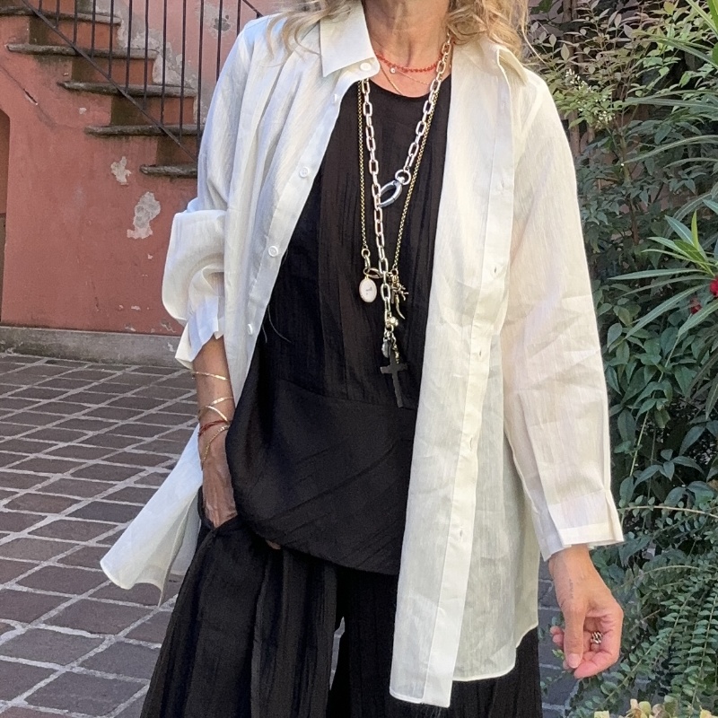 PAPUCEI CAMICIA J NEO BIANCO