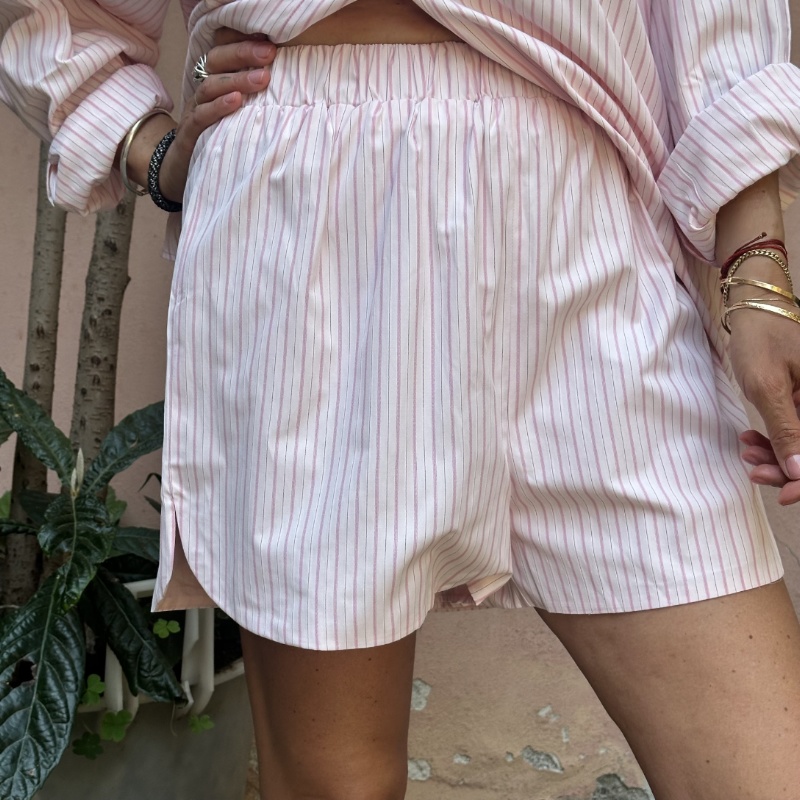 GLAMOROUS SHORT TM088A ROSA