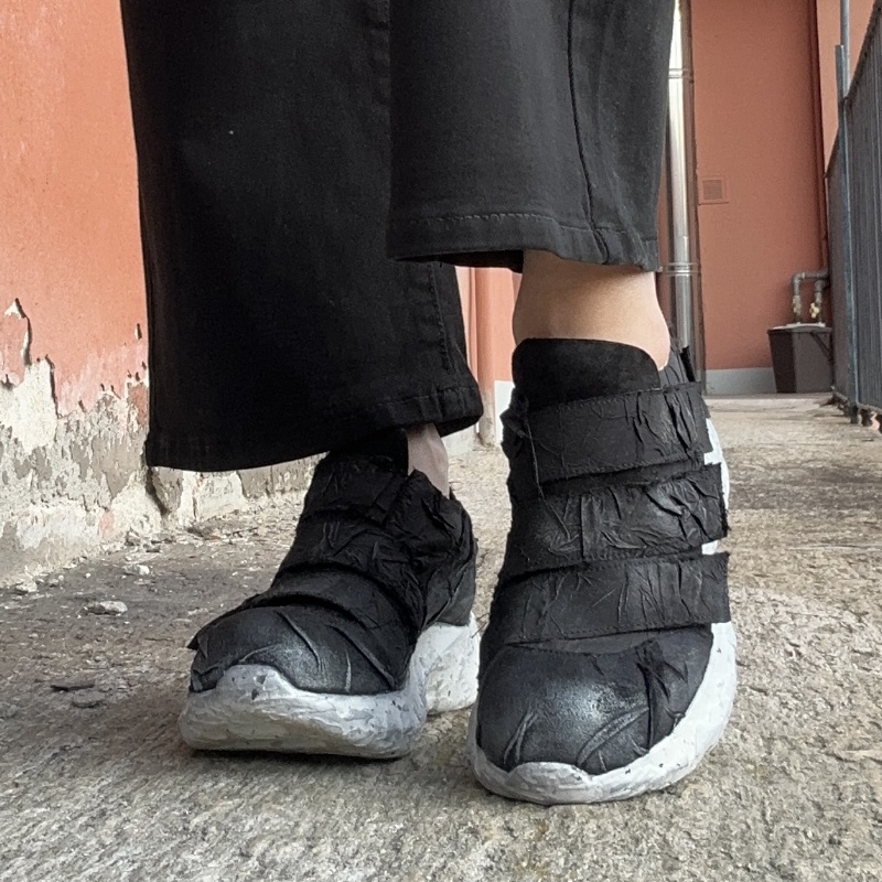 PAPUCEI SNEAKERS GLORA NERO