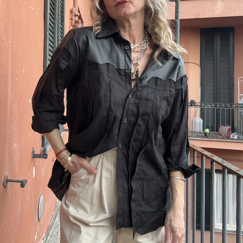 PAPUCEI CAMICIA J NOVA NERO