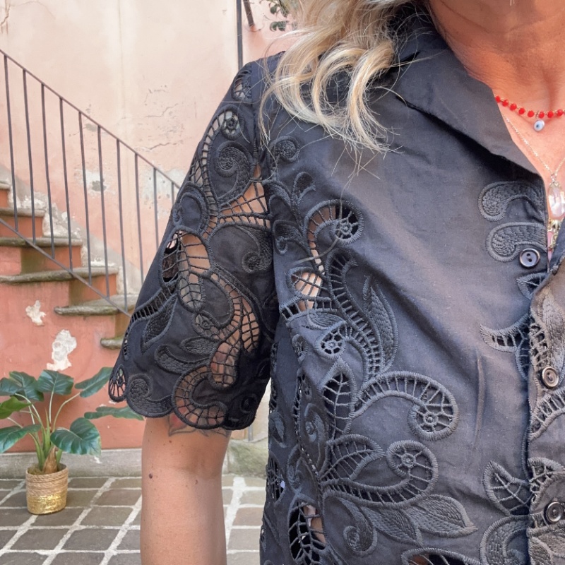 GLAMOROUS CAMICIA 5707 NERO