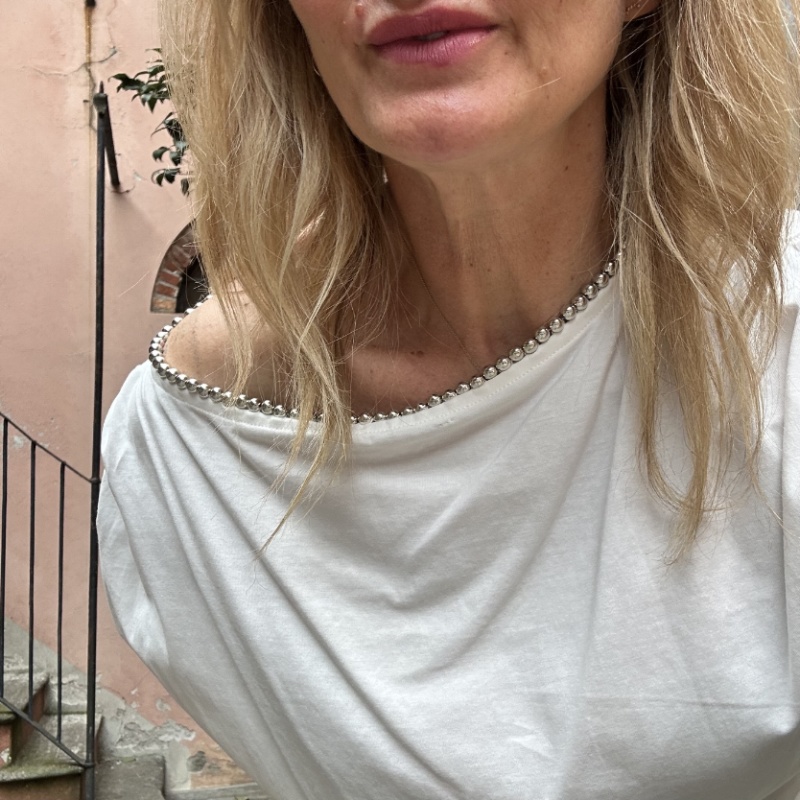 SOUVENIR T SHIRT V39A0141 BIANCO