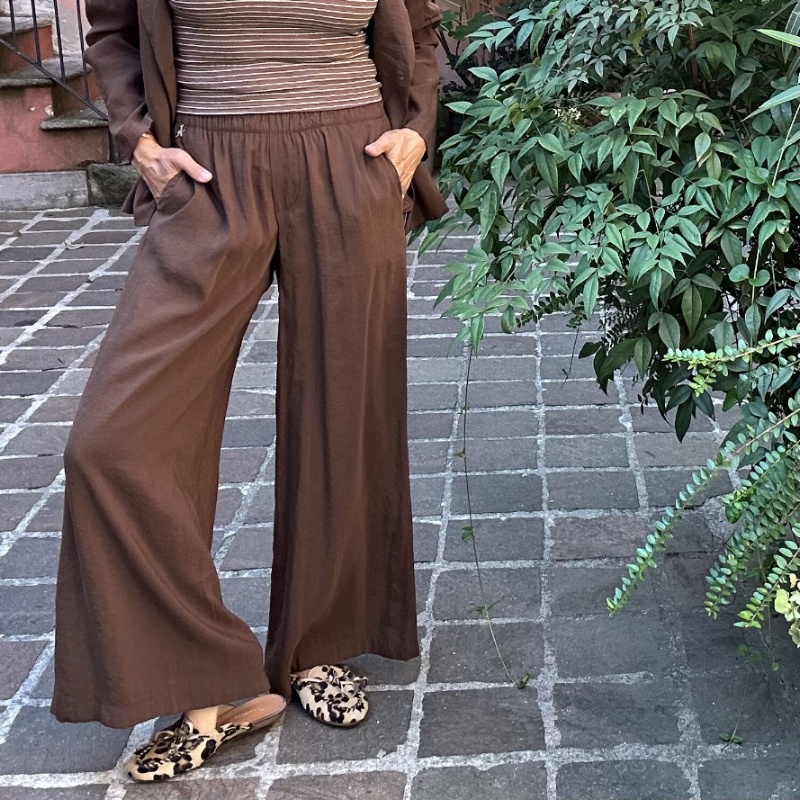 SOUVENIR PANTALONE M39F0160 TESTA DI MORO