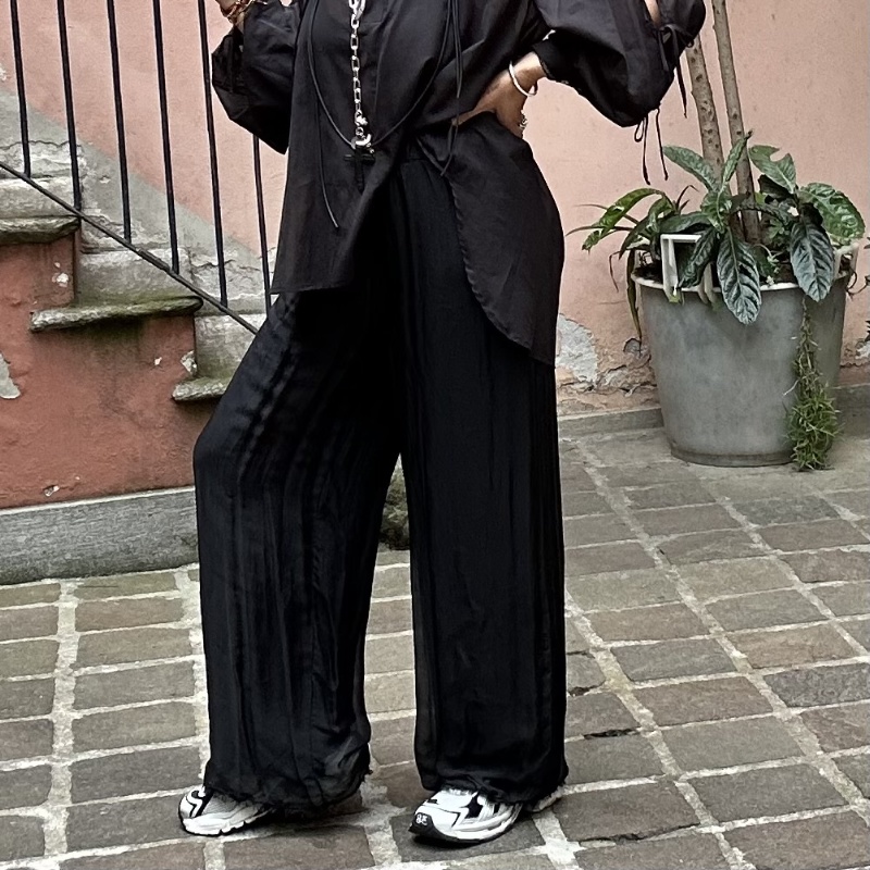 SECOND FLOOR PANTALONE 2NDsm14 NERO