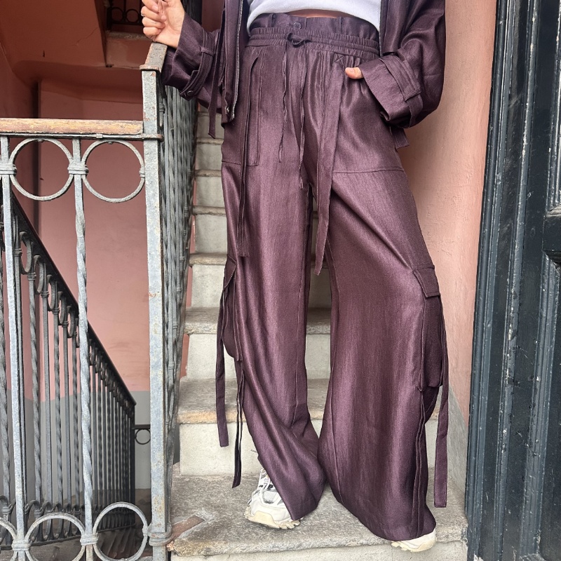 YOU DECIDE PANTALONE P11141 VINO
