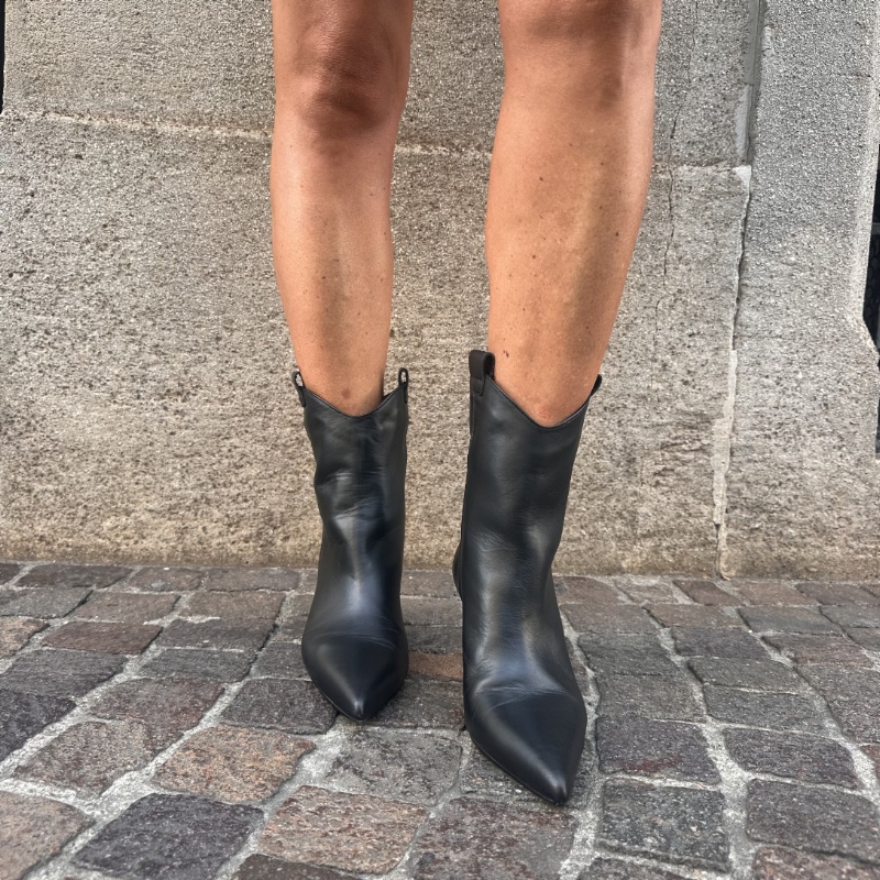GISEL MOIRE TRONCHETTO CHARLOTTE NERO