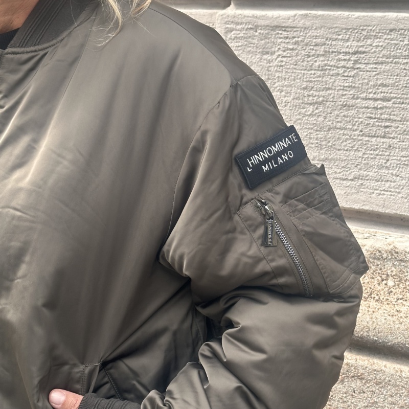 HINNOMINATE BOMBER HMABW02989 VERDE MILITARE